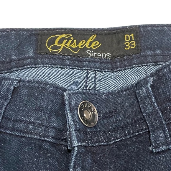 Sirens High-Rise Denim Jeans Size 01 Dark Wash - Picture 3 of 7